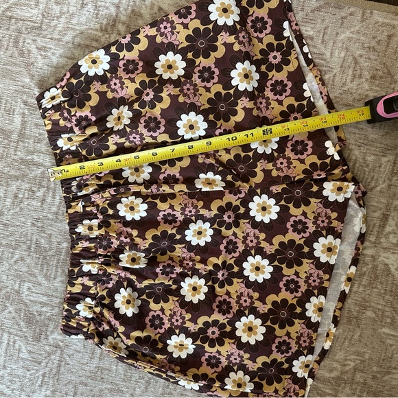 Retro floral Matching short and button down set - Picture 12 of 15